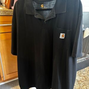 Carhartt Men's Classic Black Polo